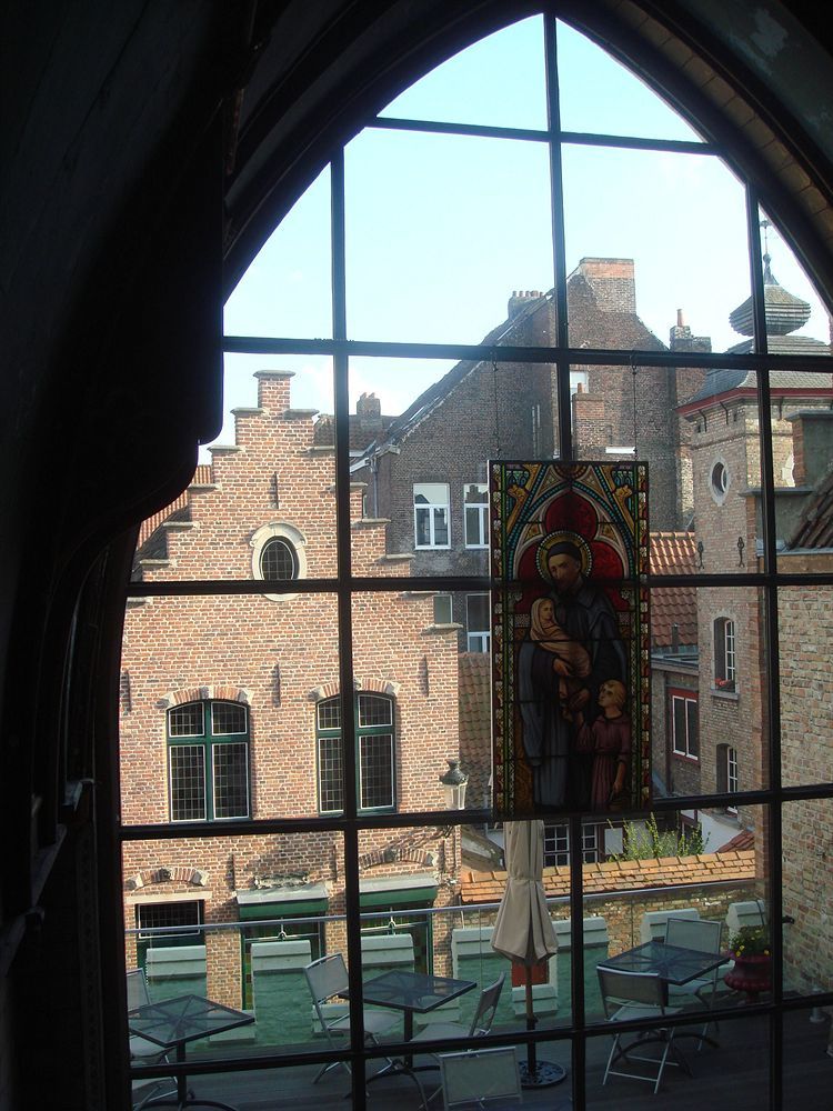 B&B Huis 'T Schaep Brugge Bagian luar foto